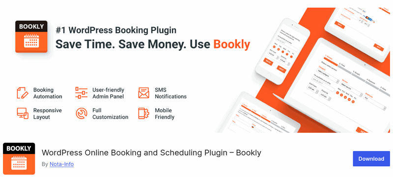 WordPress Online Booking and Scheduling Plugin &ndash; Bookly