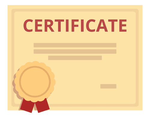 certificates