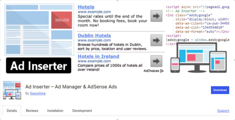 Ad Inserter