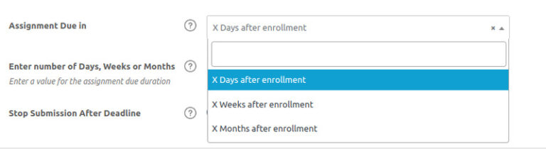 Set​&zwj;​&zwnj;&zwj;​&zwj;&zwnj;​&zwj;​&zwnj;&zwj;​&zwj;&zwnj; automated deadlines according to enrollment