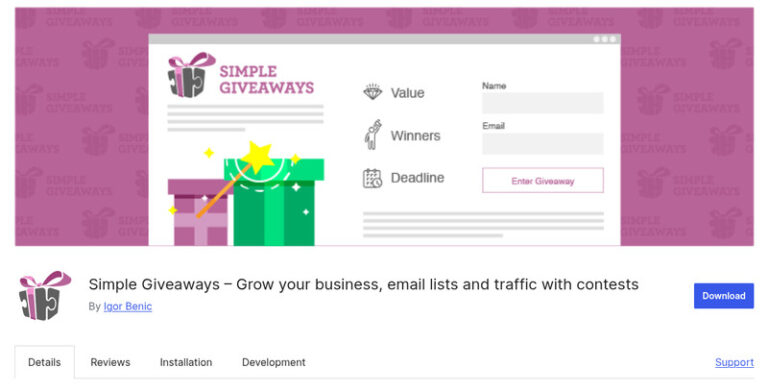 Simple-Giveaways Feature Image