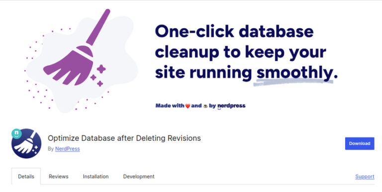 5 Optimize DB After Deleting Revisions