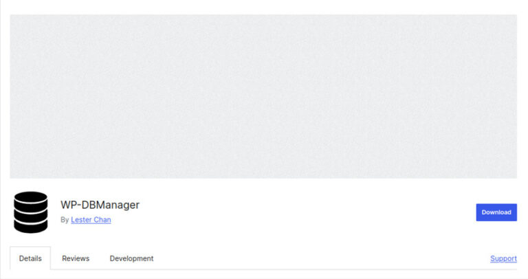 7 WP-DBManager