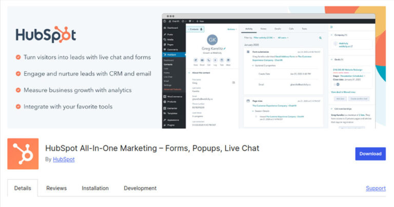 HubSpot Chatbot