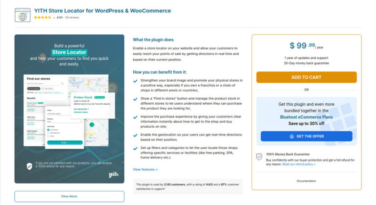 YITH Store Locator for WordPress