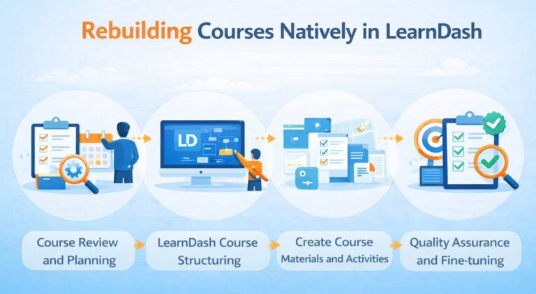 Rebuilding Courses Natively in LearnDash