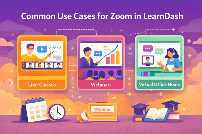 Common Use Cases of Zoom in LearnDash (1)