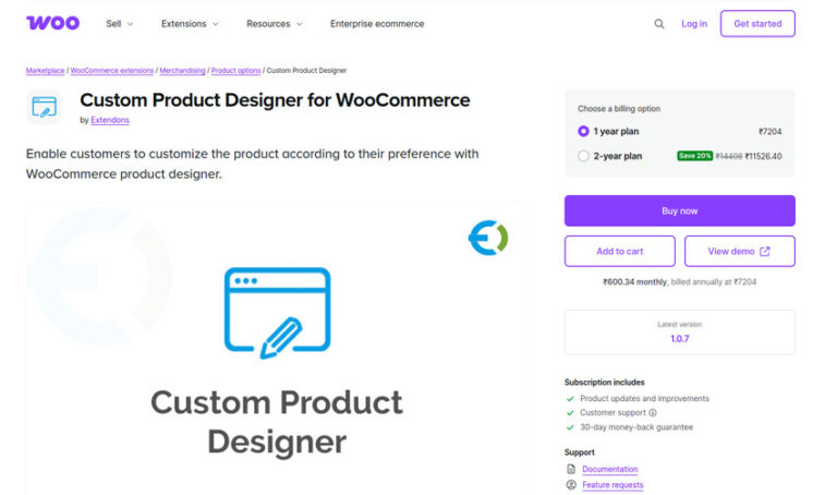 Custom Product Designer