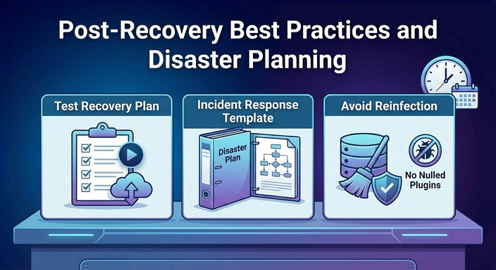 Post-Recovery Best Practices and Disaster Planning