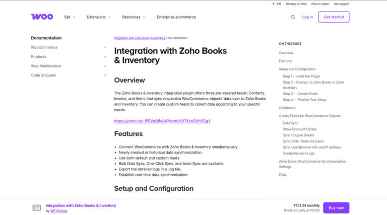 Zoho Integration Variants