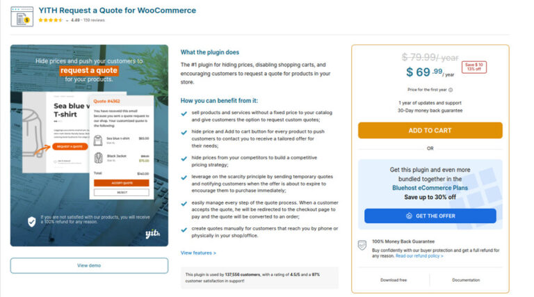 1 YITH Request a Quote for WooCommerce