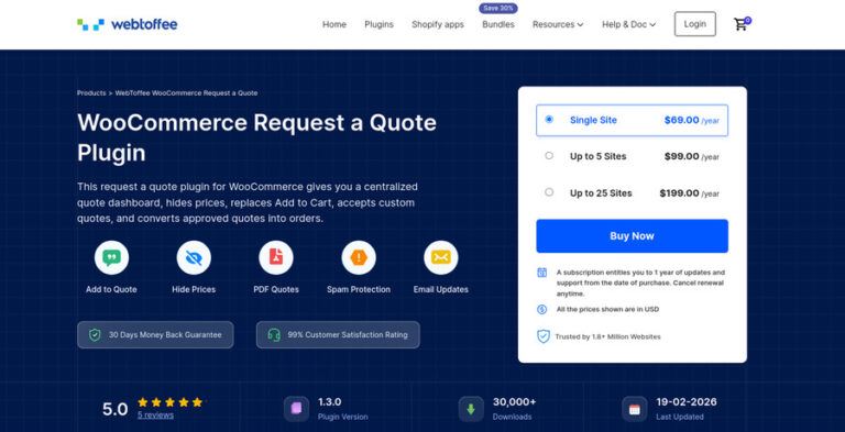 3 WebToffee WooCommerce Request a Quote