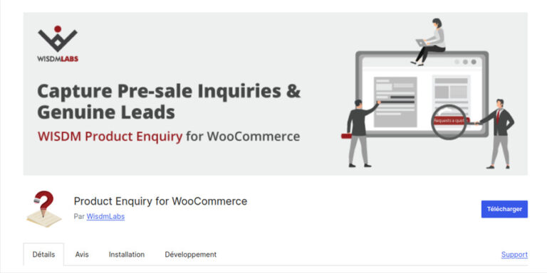 5 WISDM Product Enquiry Pro for WooCommerce