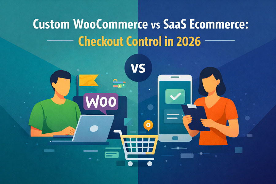 Custom WooCommerce vs SaaS Ecommerce: Checkout Control in 2026