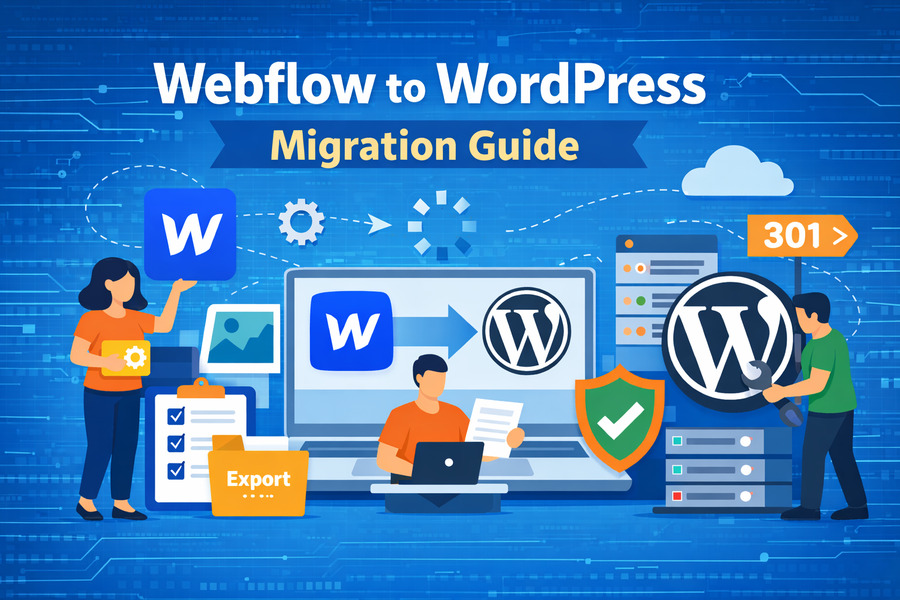 Webflow to WordPress Migration Guide