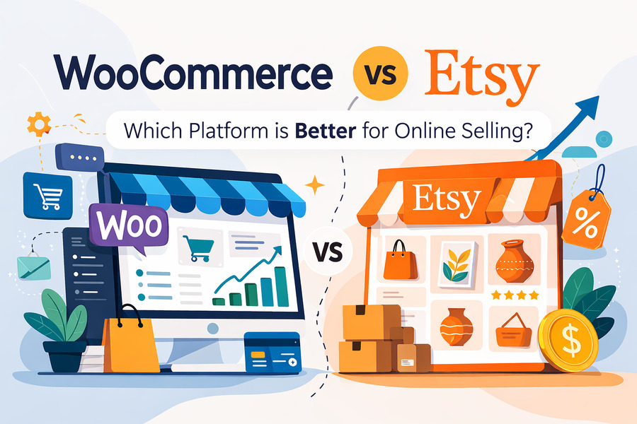 Etsy vs WooCommerce: Marketplace or Your Own Ecommerce Store?