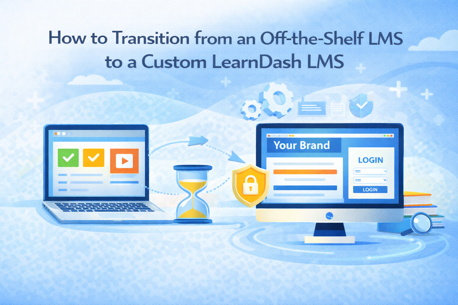 How to Transition from an Off-the-Shelf LMS to a Custom LearnDash LMS