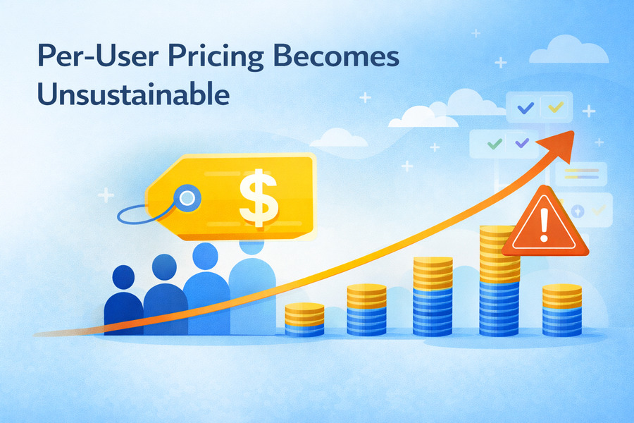 Per-User Pricing Becomes Unsustainable