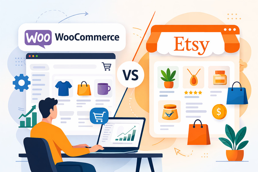 WooCommerce vs Etsy_ Key Differences at a Glance