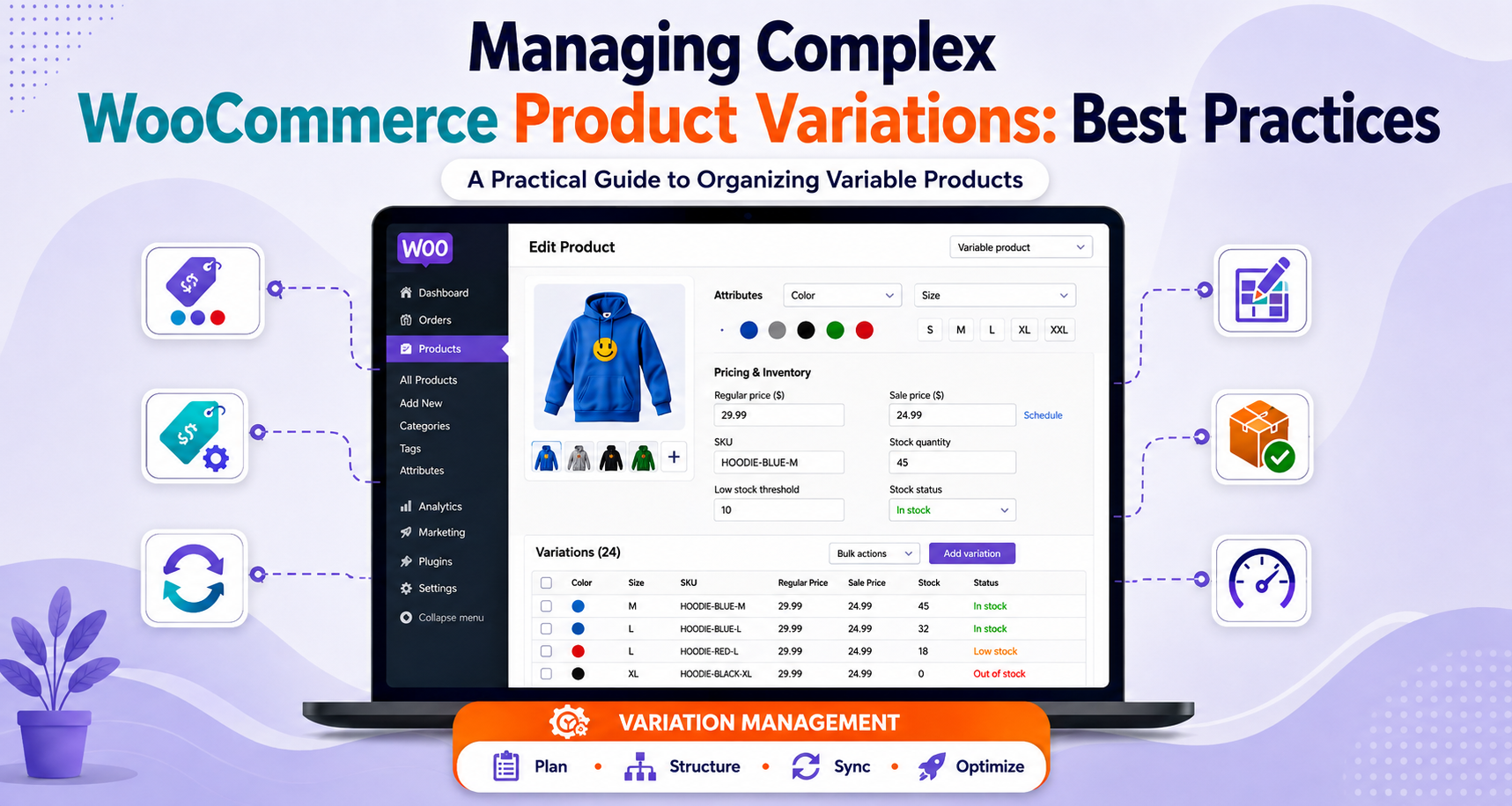WooCommerce Variation Management Guide